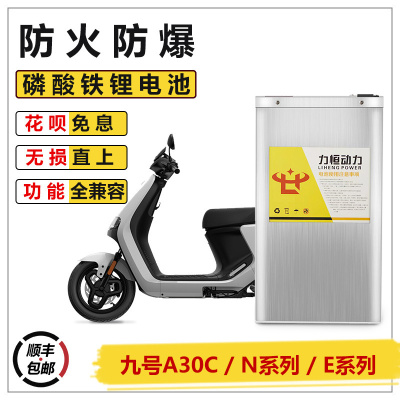 9号电动车锂电池A30C锂电N70C80C90C大容量磷酸铁锂电池E70C80C