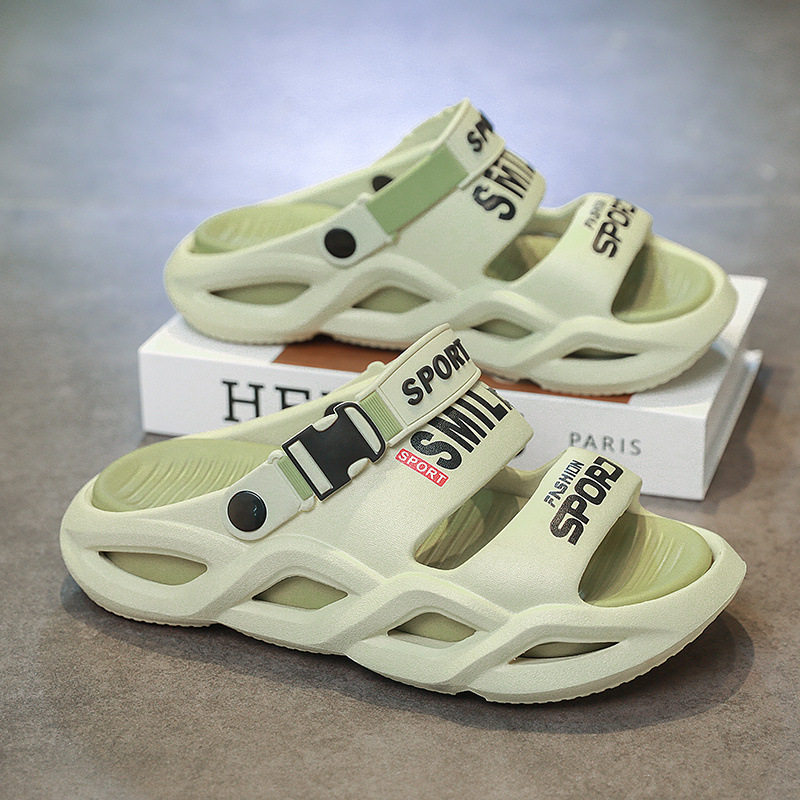 男士凉拖鞋eva踩屎感厚底夏季外穿沙滩居家用浴室防滑不臭脚批发