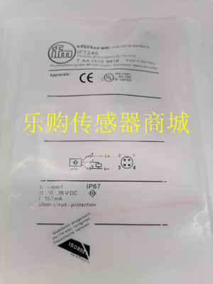 全金属IFT245接近开关品质保证IFK3006-BPKG/AM/P/US-104-DPS优品