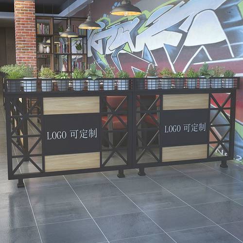 餐厅隔断铁艺屏风火锅店