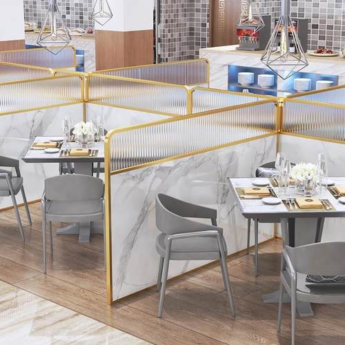 铁艺餐厅隔断栅栏火锅饭