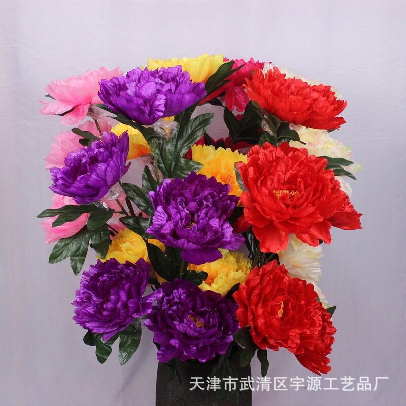 厂家欧式大5头高枝富贵仿