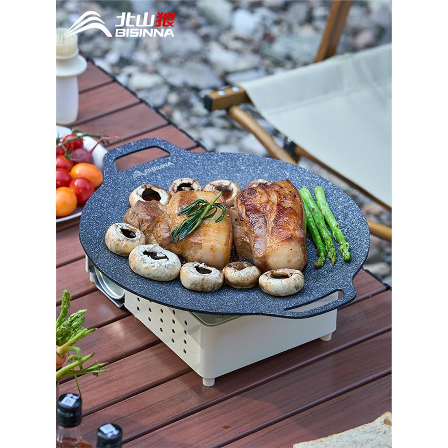 户外露营餐具煎盘烤盘韩