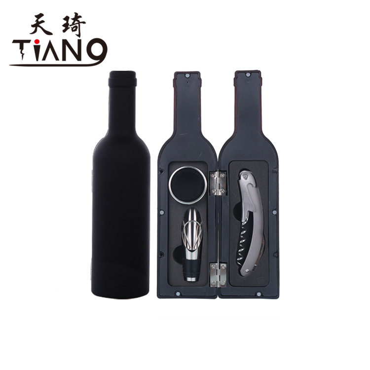 红酒开瓶器套装创意酒瓶造型开酒器三件套五件套开酒器橡木桶酒杯