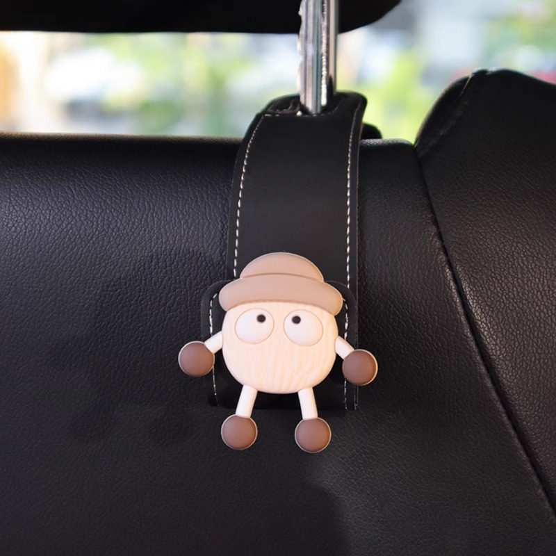 车载挂钩创意煤球装饰车内座椅挂钩汽车上收纳多功能置物用品大全,汽车用品/电子/清洗/改装,车用挂钩,淘宝优惠券,粉丝福利购,淘宝优惠卷