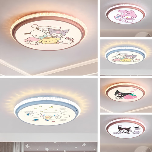 LED儿童房卡通三丽鸥卧室吸顶灯