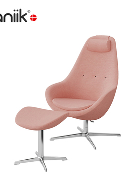 vaniik/意式现代风格书房客厅休息区沙发椅 Kokon 单椅休闲椅