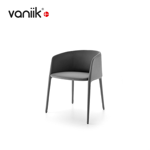 vaniik/北欧意式创意小户型样板间软包休闲Achille armchair 餐椅