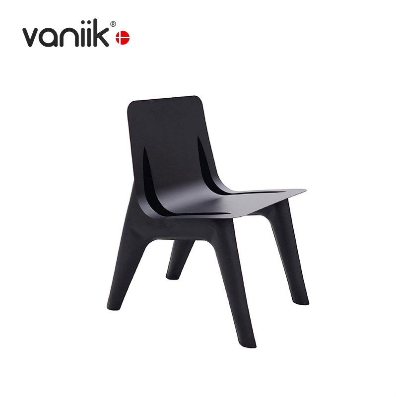 vaniik/ 北欧简约设计师款艺书创意休闲靠背椅J-Chair客厅餐椅
