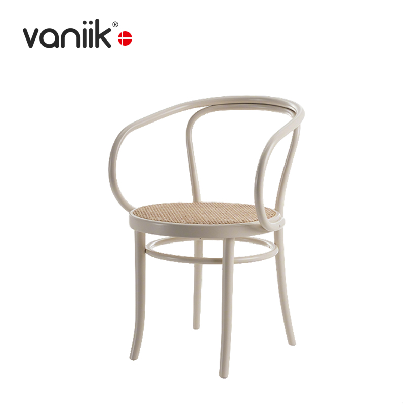 vaniik/北欧经典艺术设计样板间客厅实木扶手椅Wiener Stuhl 餐椅