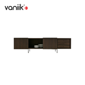 vaniik 北欧轻奢实木客厅家用Porro餐边储物柜Tiller收纳柜