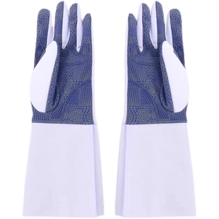 allstar同款国产击剑手套儿童成人花剑重剑手套防滑颗粒手指加厚