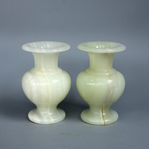 天然阿富汗玉小花瓶摆件办公桌观赏品家居饰品创意酒柜装饰品