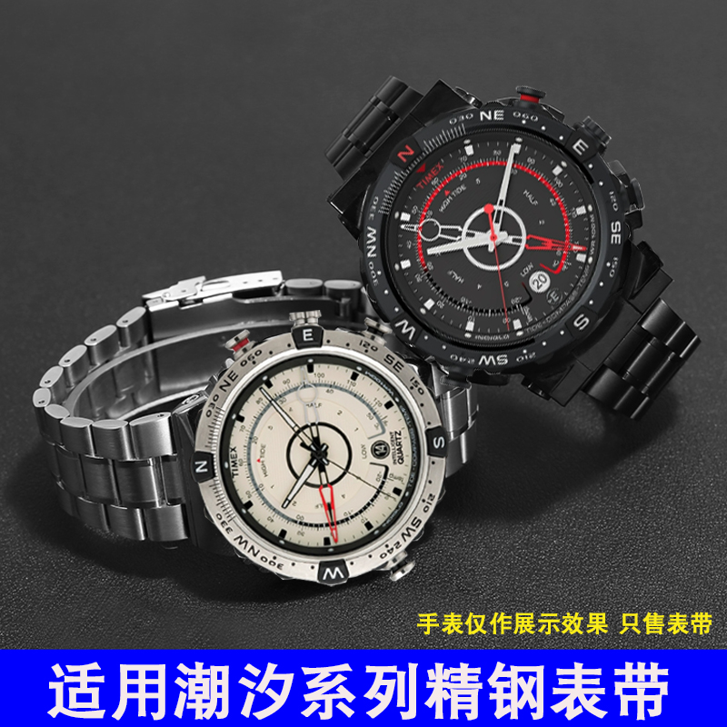 圣琴天美时凸口不锈钢表带