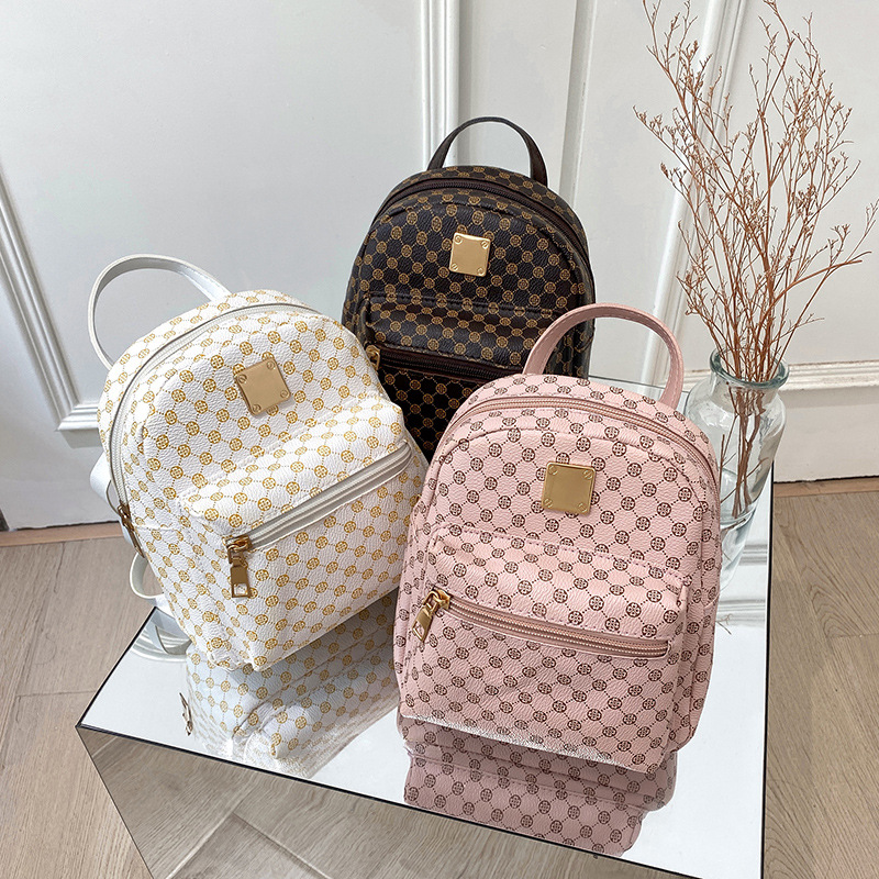 女生书包ladies bags双肩包时尚百搭韩版背包女