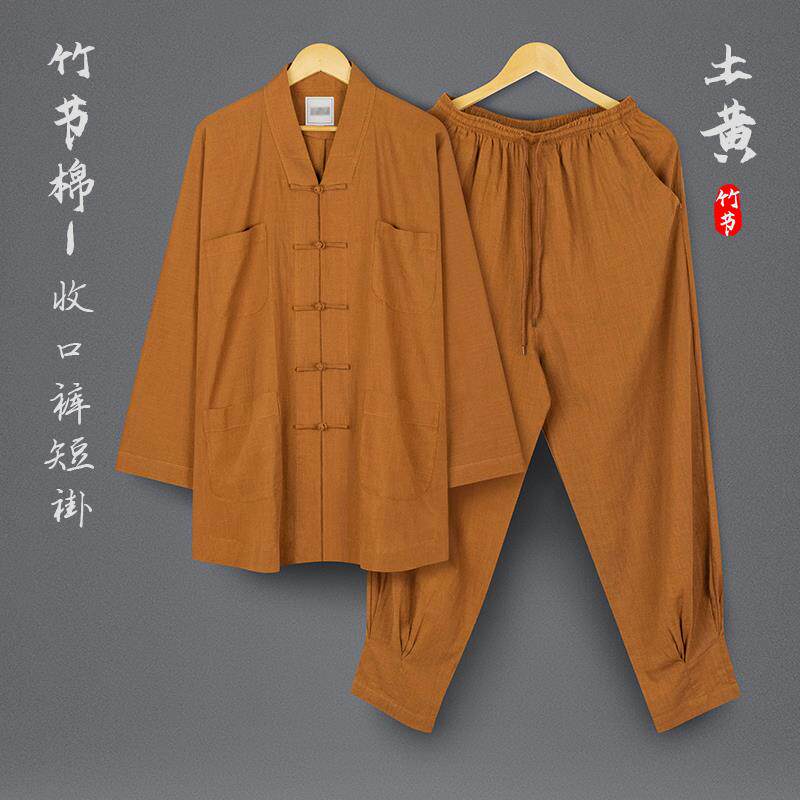 特价春夏季薄款短褂四季纯棉僧服小褂男女出家僧人父比丘和尚衣免