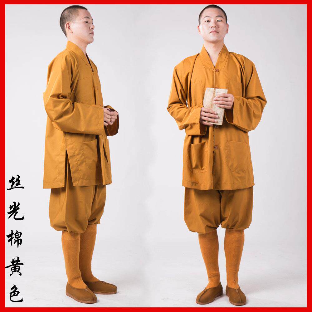 新款缘思梵僧服短褂套装出家师父僧衣男小褂和尚四季短打女罗汉褂