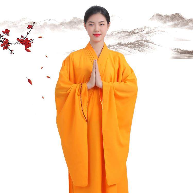 特价海青居士服女禅修服男长袍大褂高档台湾麻料和尚衣袈裟僧服不