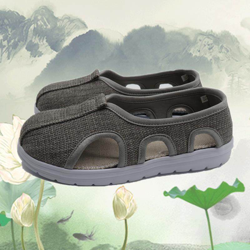 特价僧服僧鞋春夏秋四季亚麻罗汉鞋出家人凉鞋防滑软底男女和尚鞋