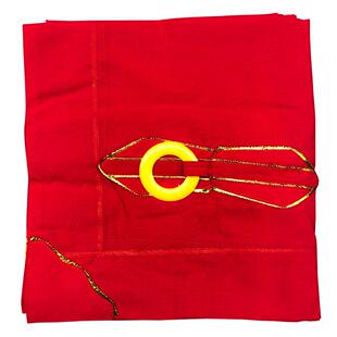 新款福慧佛具僧服僧衣法会佛事拜忏七忏衣祖衣袈裟优质台麻金边红