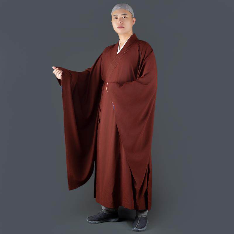 特价竺云广袖海青僧服男女款居士服佛衣法会大袖口宽袖海清僧袍和