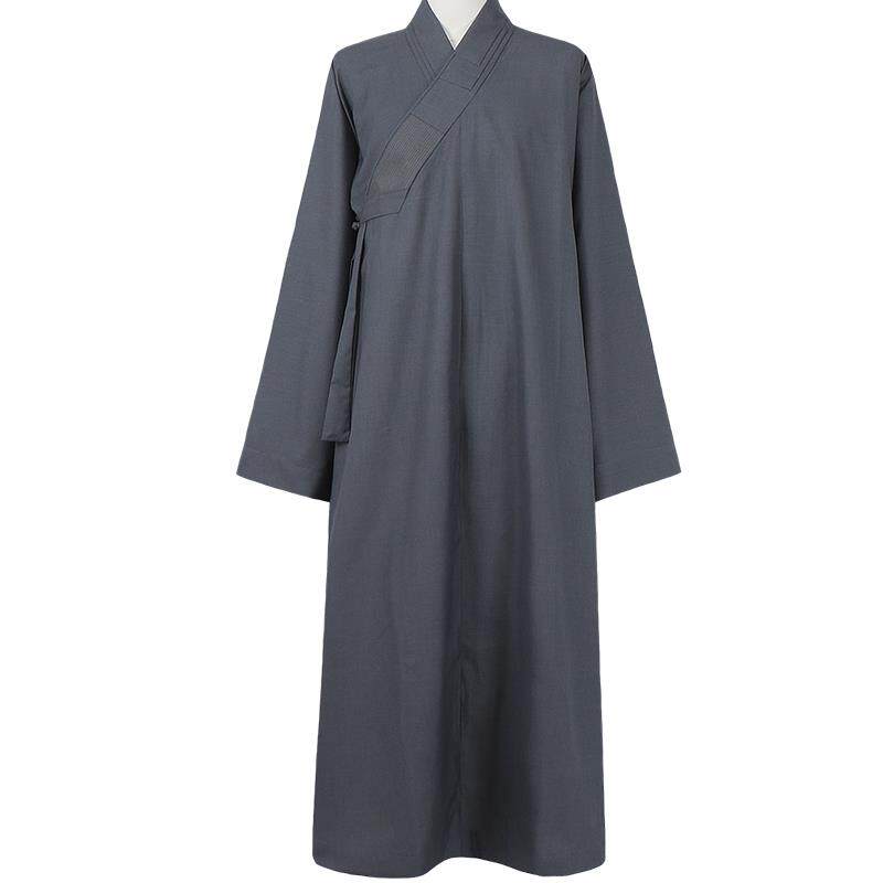 特价远尘僧服大褂精仿西装布长衫男春秋款和尚服出家师父长褂四季