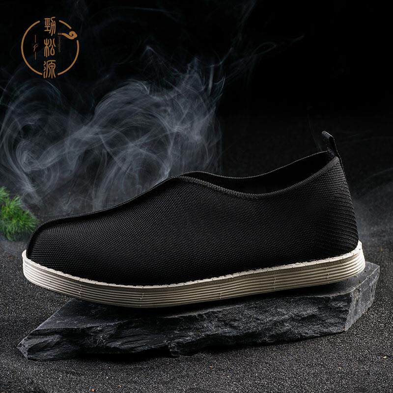 25新款劲松僧鞋春秋禅修鞋居士鞋中国风和尚僧人鞋男布鞋透气软底