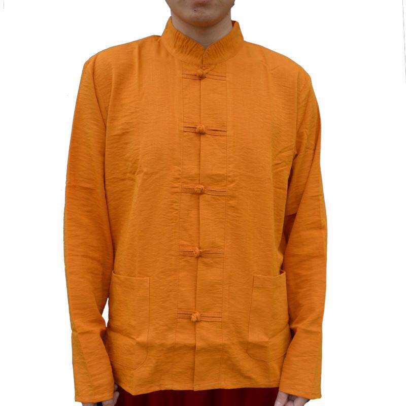 新款喇嘛僧服夏季背心和尚衣服秋季衬衫长袖藏装僧衣和尚上衣喇嘛