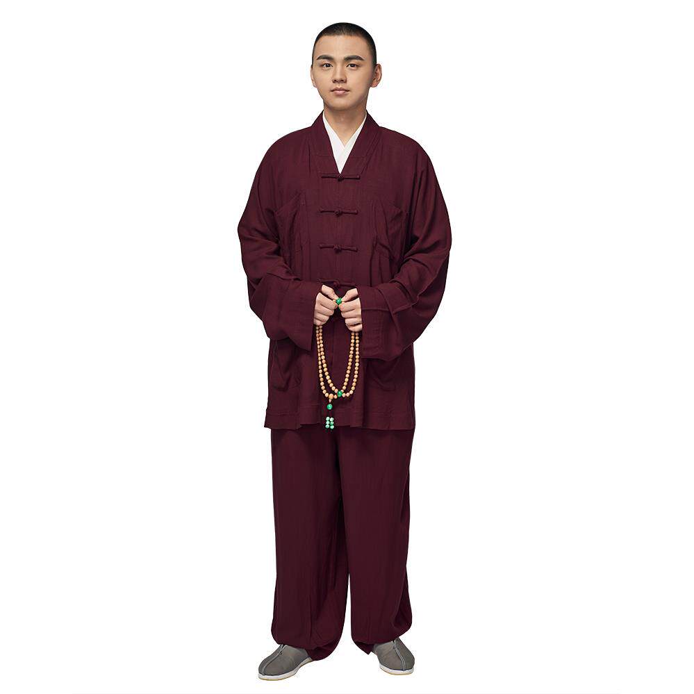 特价尚远僧服冰丝短褂夏季僧人小褂超薄垂僧服僧衣短褂套装和尚服