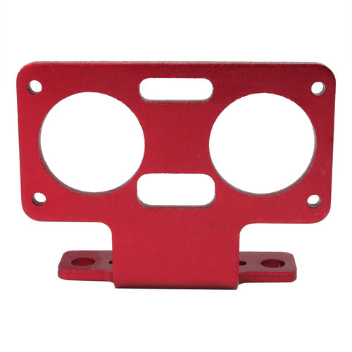 铝合金超声波传感模块固定支架 红色  HC-SR04配件