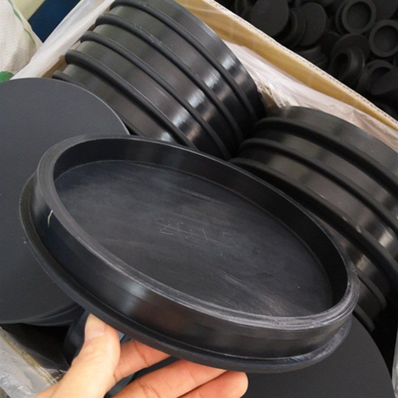 新品环保橡胶盖防尘塞堵头 机器防水闷头 硅胶堵孔塞耐高温160mm