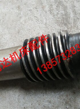 柳州江西机床厂C630-1B/CL6163配件6047蜗杆L177 6030蜗轮Z48/M2.