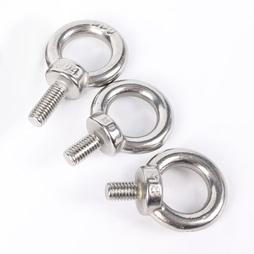 201不锈钢圆环吊钩螺钉 带圈吊环螺栓吊环螺丝M5M6M8M10-M24