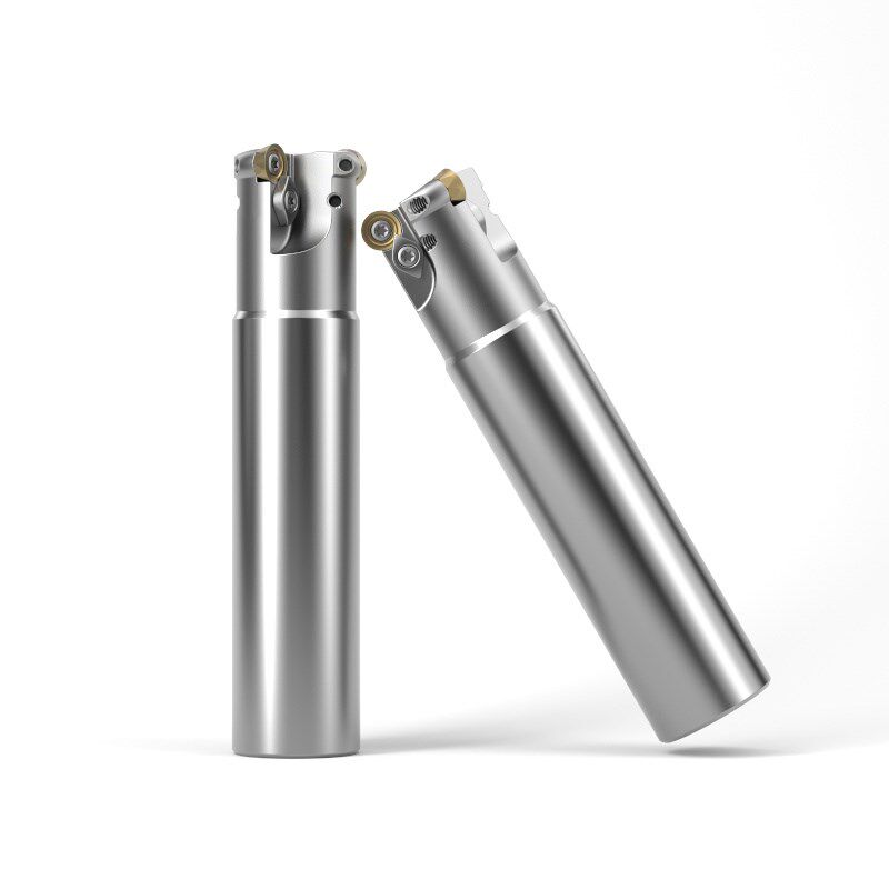 数控铣刀杆R5R6抗震刀杆防震EMRW直角圆鼻立铣刀盘RPMT刀片EMR R4