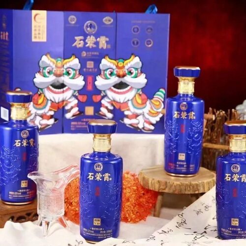 石荣霄醒狮V30酱香型53度白酒500ml*6瓶整箱礼盒装 商务送礼收藏
