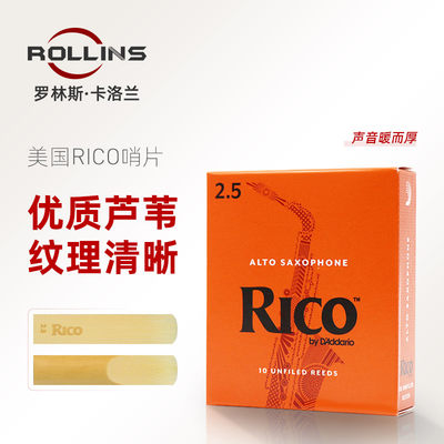 瑞口rico黄盒美国原装降e调哨片