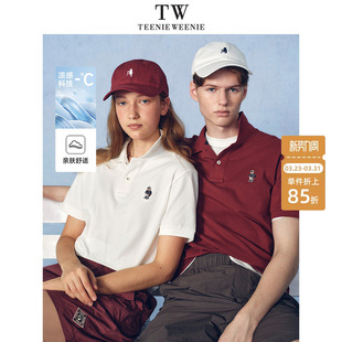 美式 TeenieWeenie小熊男装 休闲简约高级感翻领短袖 男款 刺绣 polo衫