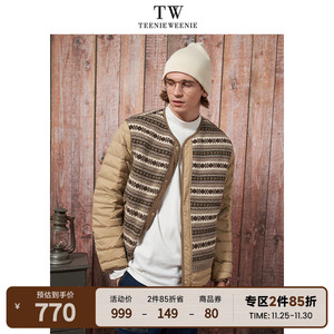 TeenieWeenie小熊男装秋冬复古时尚韩版休闲羽绒服外套男士