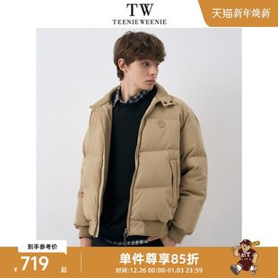 基础学院简约潮流休闲三防男 羽绒服冬季 TeenieWeenie小熊男装 时尚