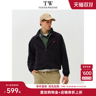 立领休闲时尚 TeenieWeenie小熊男装 新款 冬季 轻便夹克 简约外套男款