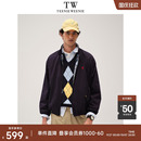 TeenieWeenie小熊男裝 商務(wù)夾克休閑風(fēng)寬松工裝 外套男款 潮牌 冬季