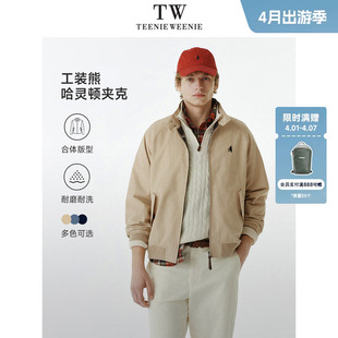 熊夹克 TeenieWeenie男女同款 巴恩老钱休闲轻便显瘦外套 工装