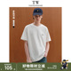 TeenieWeenie小熊男装 T恤正肩纯棉休闲简约基础舒适圆领清凉短袖