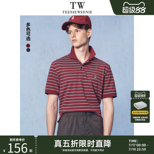 短袖T恤TeenieWeenie小熊男装