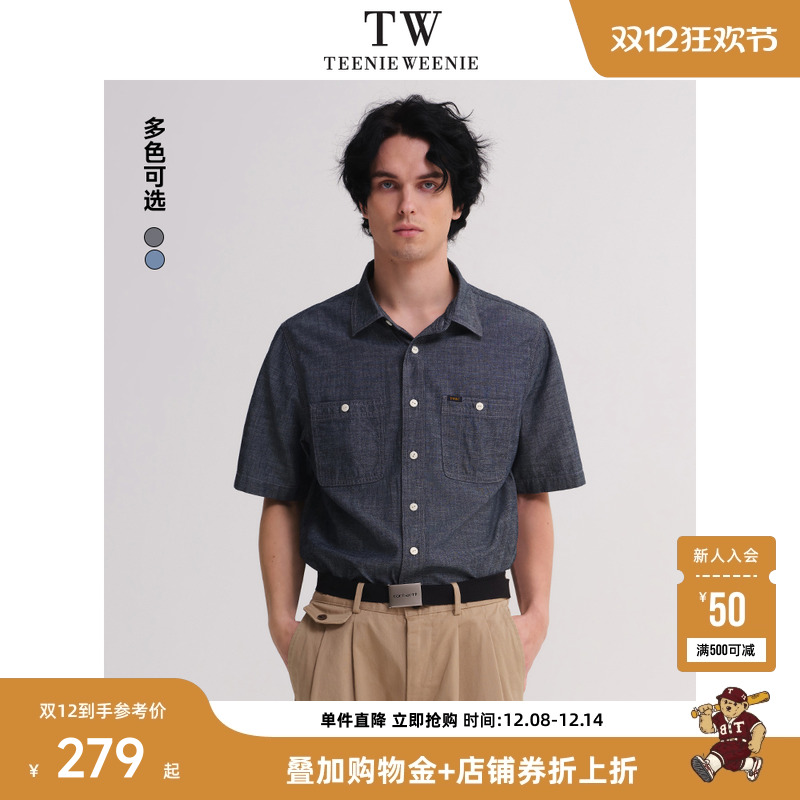 牛仔衬衫TeenieWeenie小熊