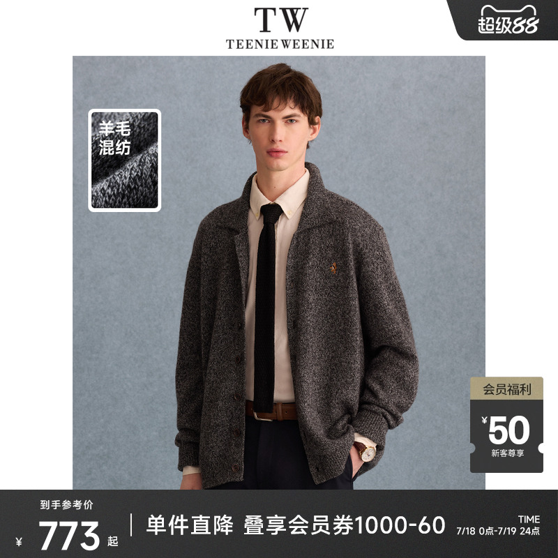 针织开衫TeenieWeenie小熊