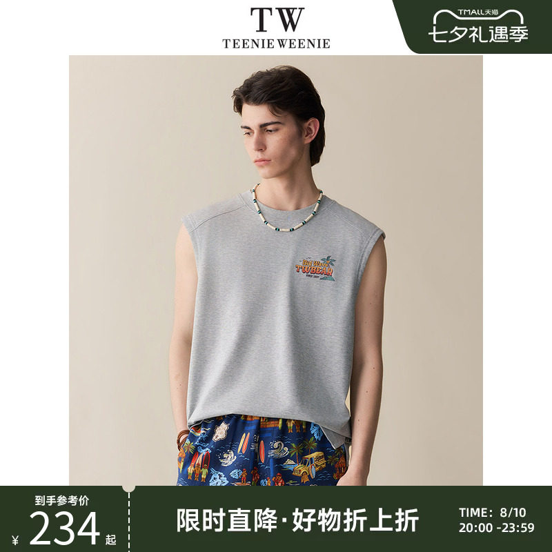 TeenieWeenie小熊男装无袖青年