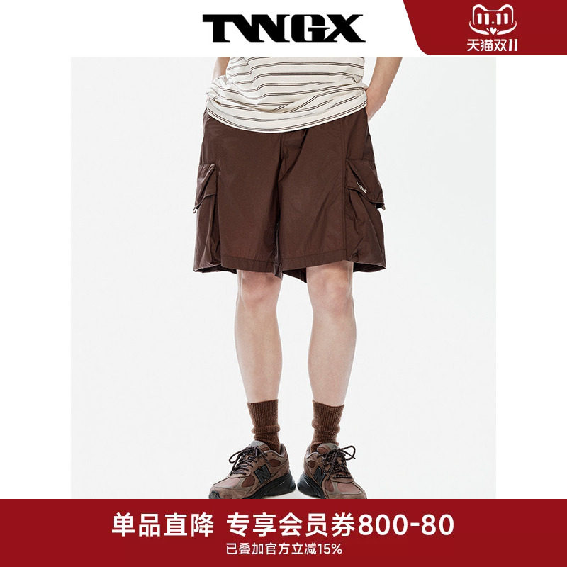 TeenieWeenie小熊男装2026年夏季新品休闲户外防水防晒运动短裤