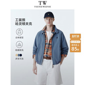 TeenieWeenie商场同款 熊夹克 宽松潮流老钱男棉感舒适外套 工装