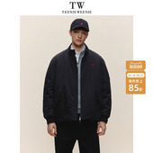 TeenieWeenie小熊男装 休闲通勤行政哈灵顿夹克棉服外套 复古美式